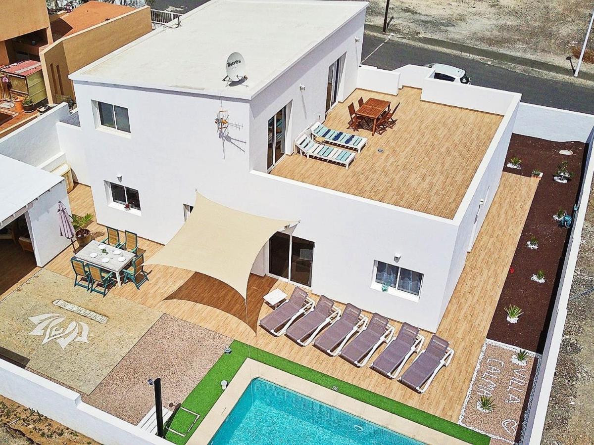 Villa Calma Climatized Pool Private Jacuzzi Spa In Tarajalejo Tuineje エクステリア 写真