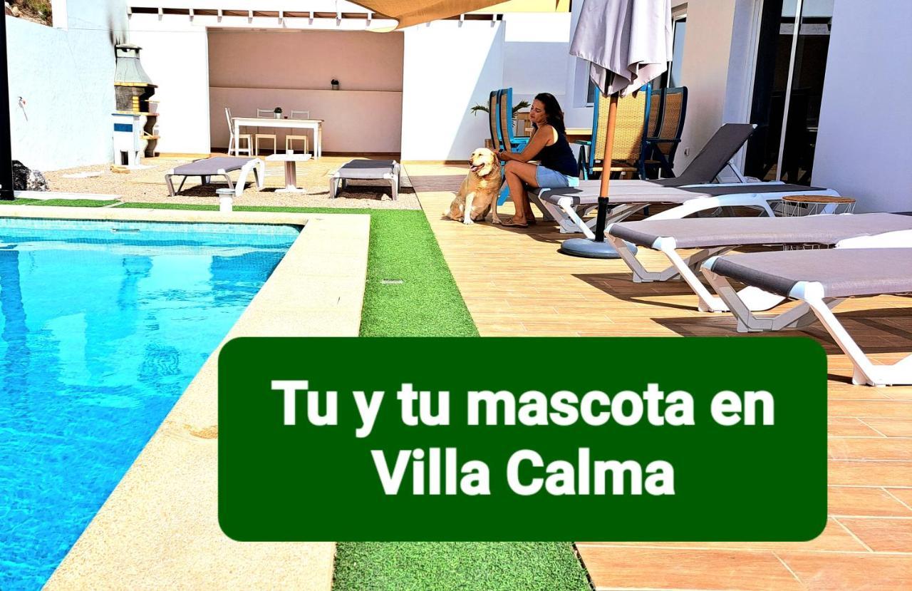 Villa Calma Climatized Pool Private Jacuzzi Spa In Tarajalejo Tuineje エクステリア 写真